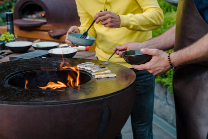 Adezz Seare Bole Plancha Grill | Corten Steel
