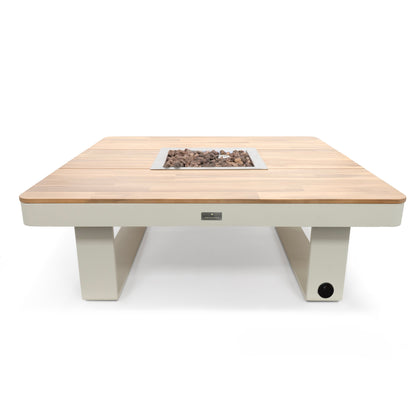 Happy Cocooning Horizon 95 Fire Pit Table Oyster Beige