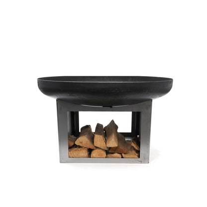 HEAT Outdoor Living HEAT Fresvik Firebowl with Log Store Base