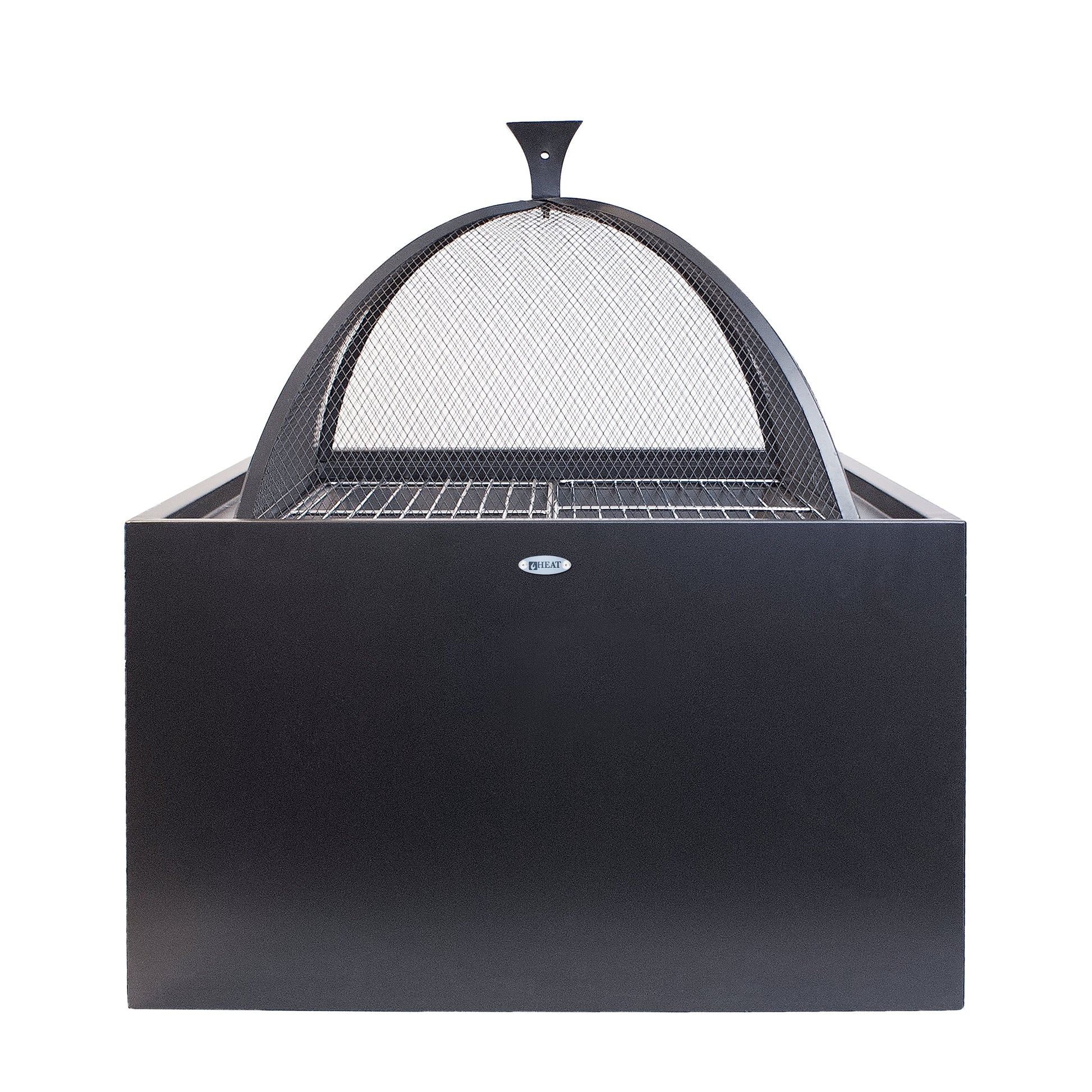 HEAT Outdoor Living HEAT 3-in-1 Fire Basket, BBQ & Side Table