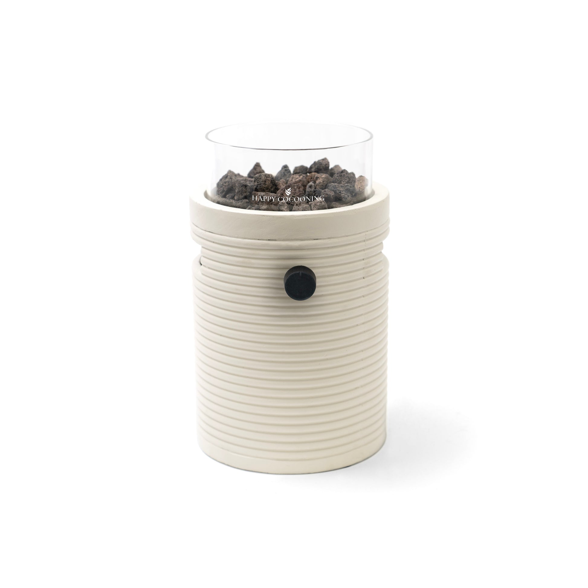 Happy Cocooning Lumi Groove Tabletop Gas Burner Oyster Beige