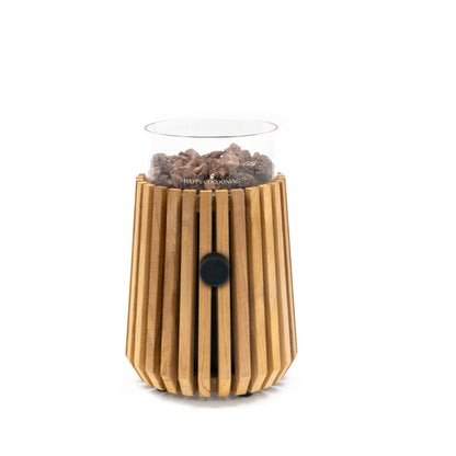 Happy Cocooning Lumi Lagune Tabletop Gas Burner | Teak Default Title