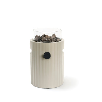 Happy Cocooning Lumi Rib Tabletop Gas Burner Oyster Beige