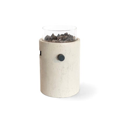 Happy Cocooning Lumi Stone Tabletop Gas Burner | Travertine Finish Default Title
