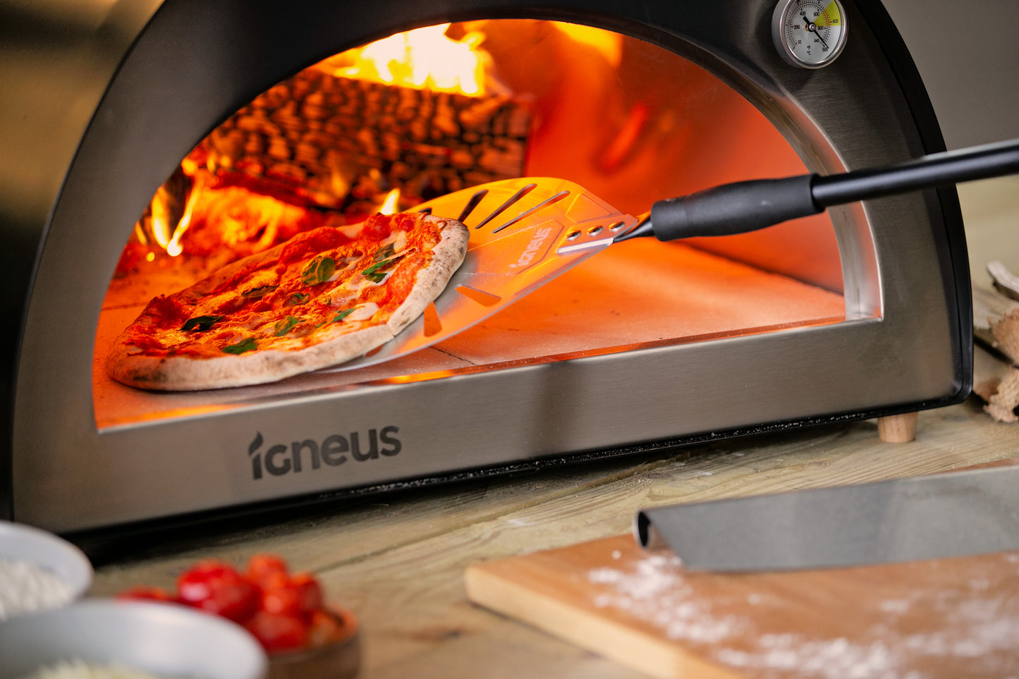 Igneus Classico Wood Fired Pizza Oven | Pro Accessory Bundle