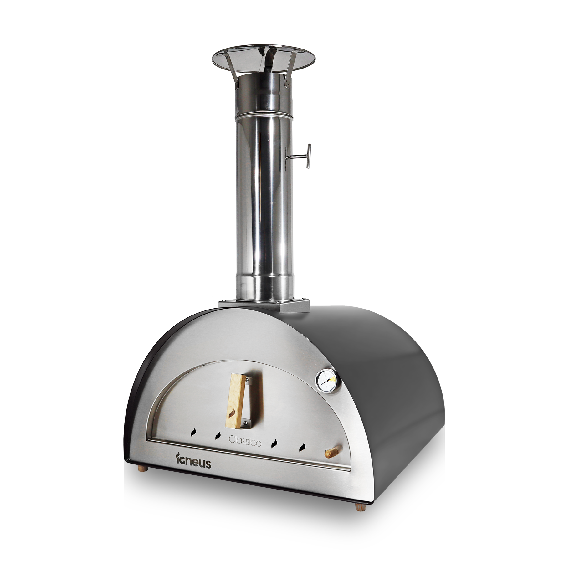Igneus Classico Wood Fired Pizza Oven Graphite
