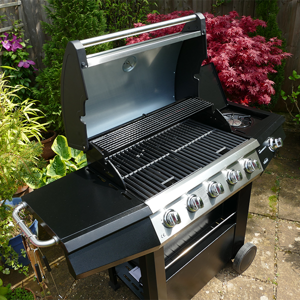 Dominica 5+1 Burners Gas BBQ With Side Burner