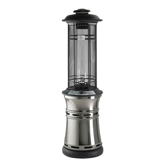 Santorini Gas Patio Heater | 11kW Heat Output | Free weather cover
