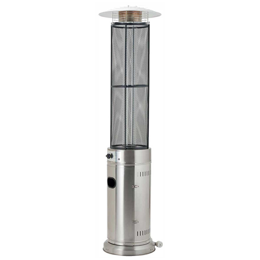 Emporio Flame Gas Patio Heater | 15kW Heat Output | Free Weather Cover