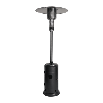 Capri Gas Patio Heater | 12.5kW Heat Output | Silver, Black or Green | Free Weather Cover Black