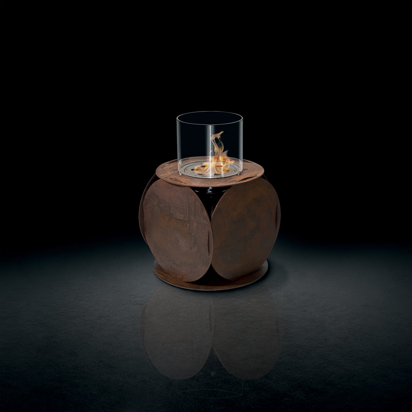 Glamm Fire Lira | Bioethanol Steel Firepit