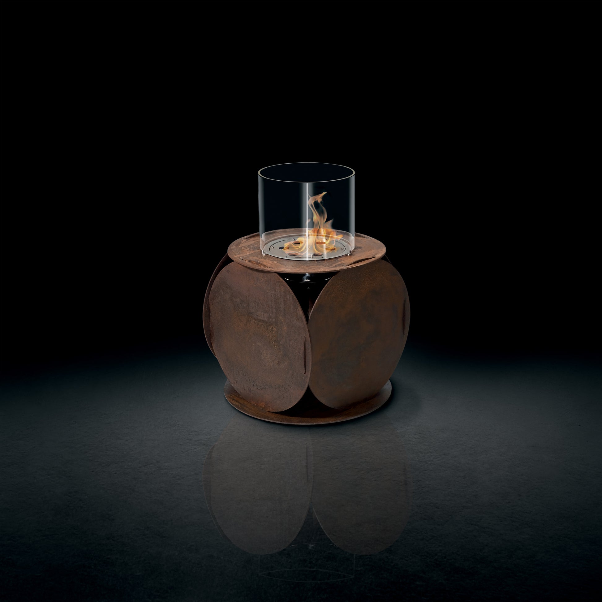 Glamm Fire Lira | Bioethanol Steel Firepit