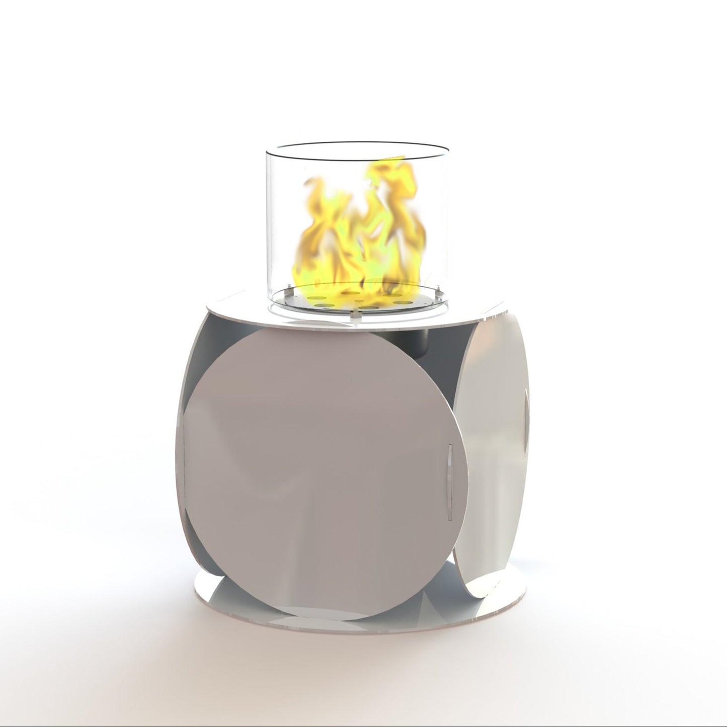 Glamm Fire Lira | Bioethanol Steel Firepit