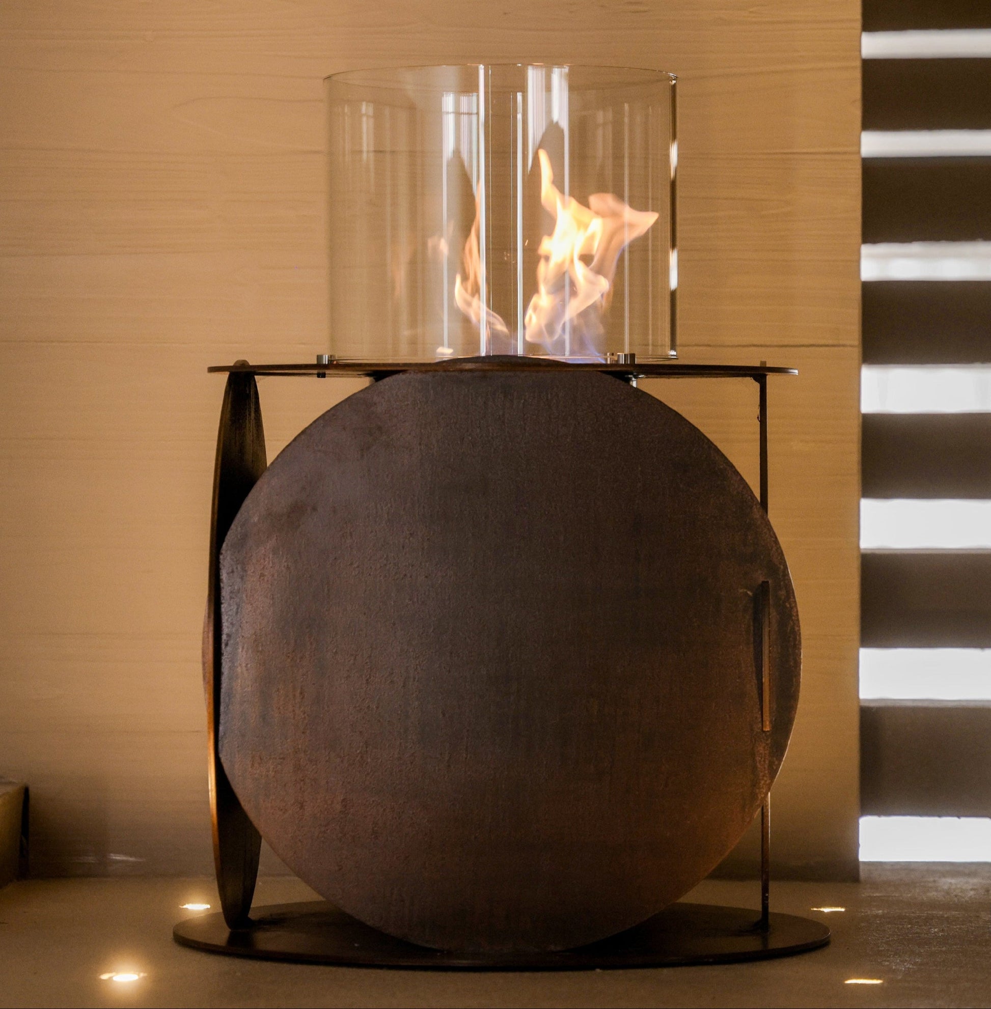 Glamm Fire Lira | Bioethanol Steel Firepit