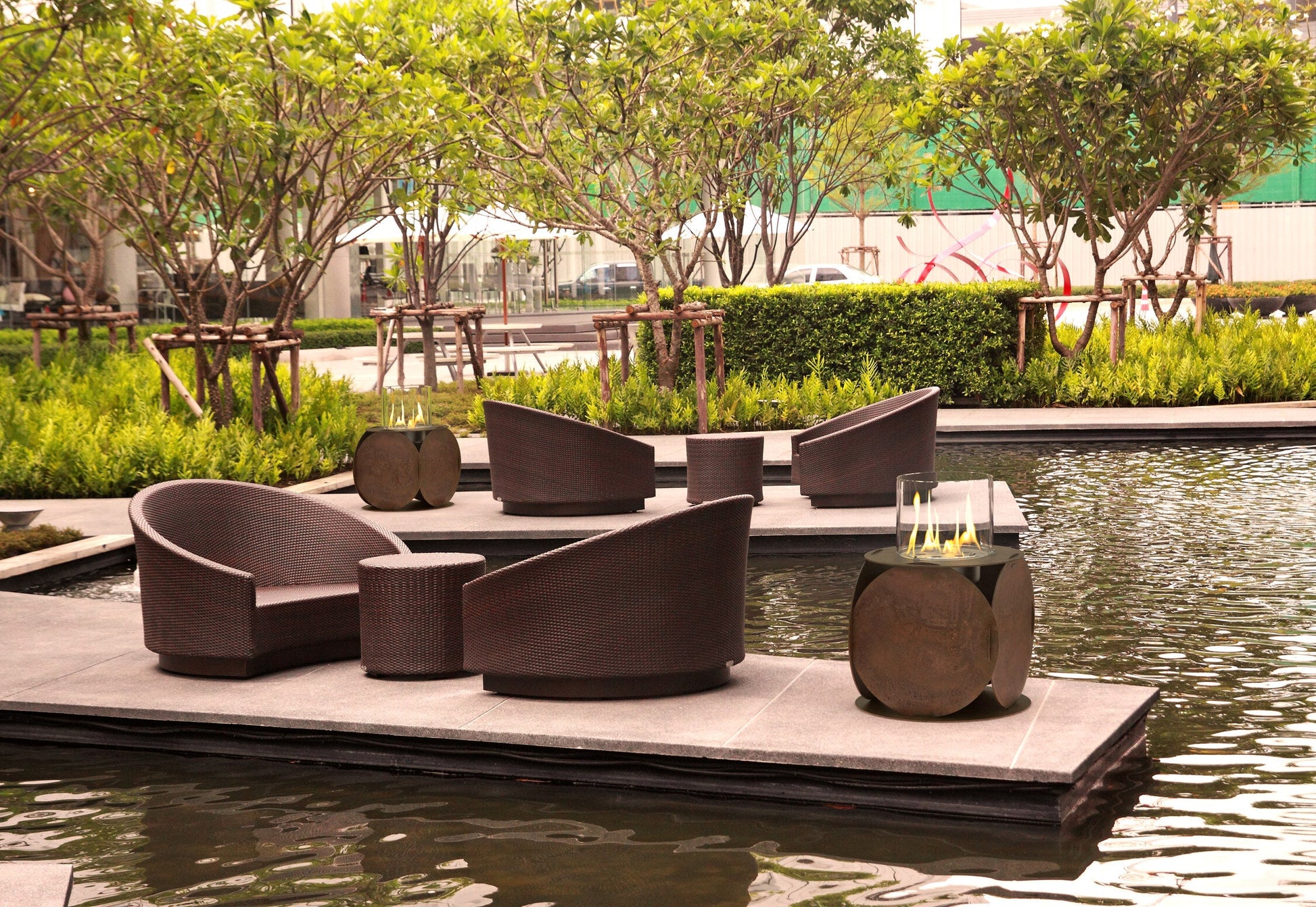 Glamm Fire Lira | Bioethanol Steel Firepit