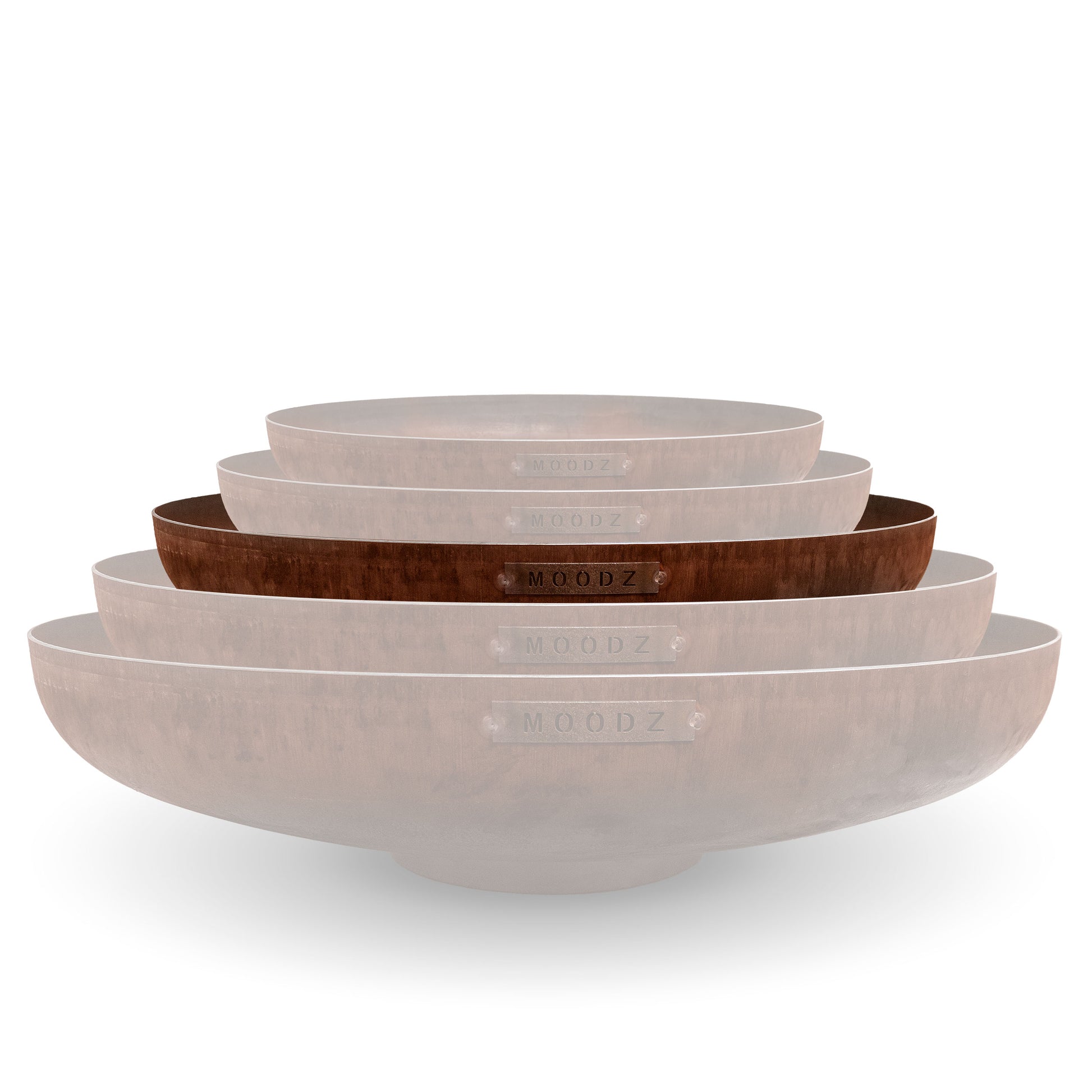 Moodz Classic Firepit Bowl | Corten Steel | Multiple Sizes 100cm