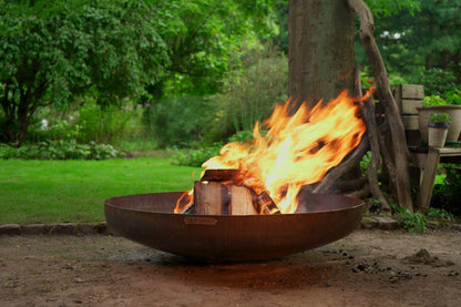Moodz Classic Firepit Bowl | Corten Steel | Multiple Sizes lifestyle photo