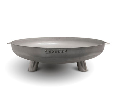Moodz Feet & Handle Firepit Bowl | Stainless Steel | 60, 80 & 100cm