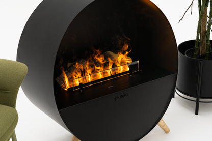Planika Misty | Remote Controlled Freestanding Water Vapor Indoor Fireplace