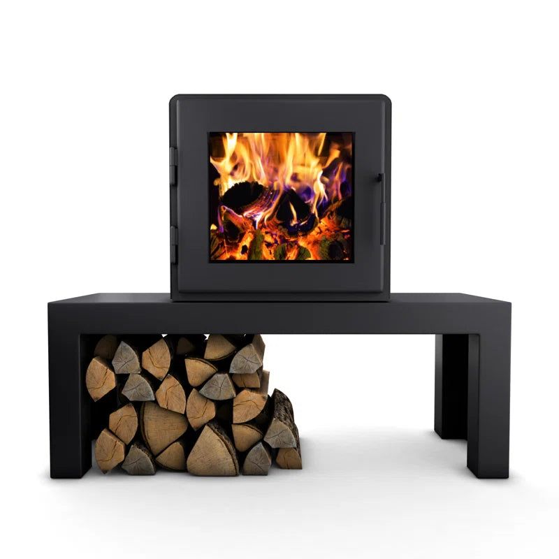 Nova 2500 Square Feet Natural Vent Freestanding Wood Burning Stove