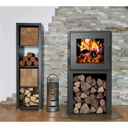 Nova 2500 Square Feet Natural Vent Freestanding Wood Burning Stove