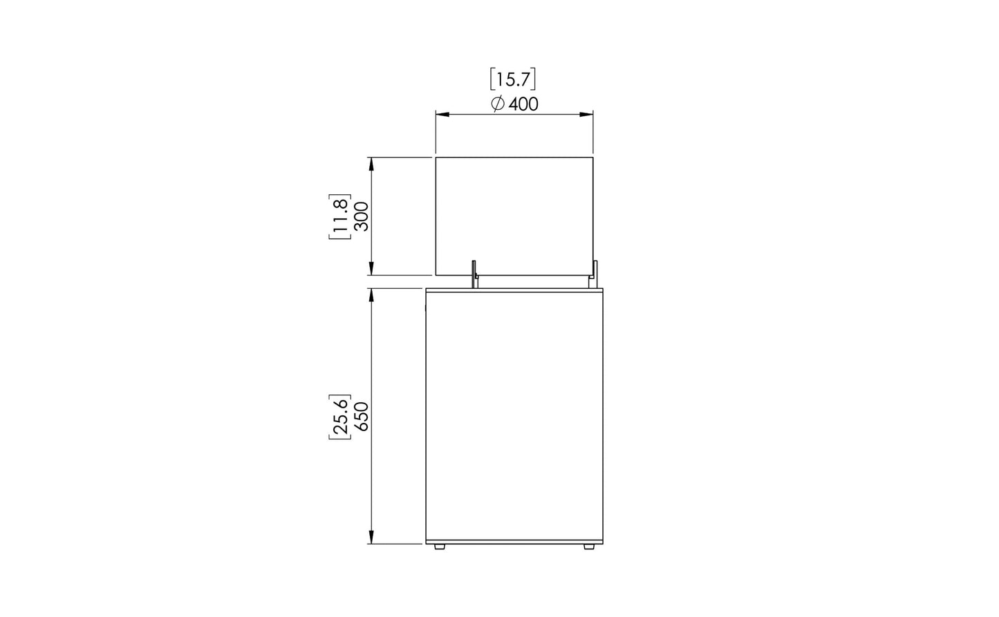 EcoSmart Fire Pop 8T Designer Fireplace