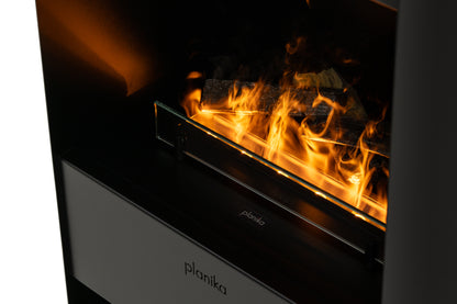Planika Steamy | Remote Controlled Freestanding Water Vapor Indoor Fireplace