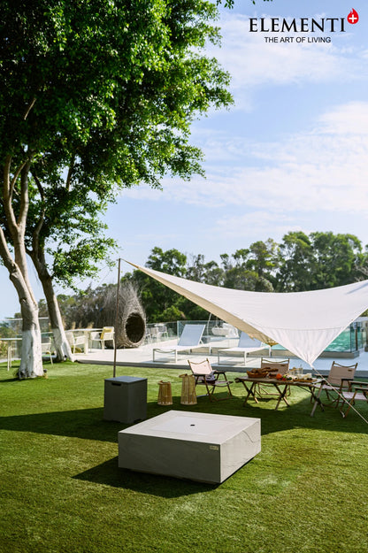 Elementi Capertee Gas Fire Pit Table | Space Grey