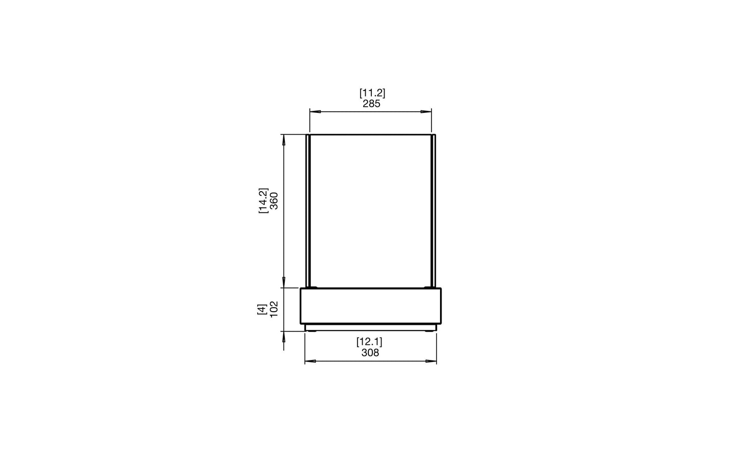EcoSmart Fire Mini T Designer Fireplace