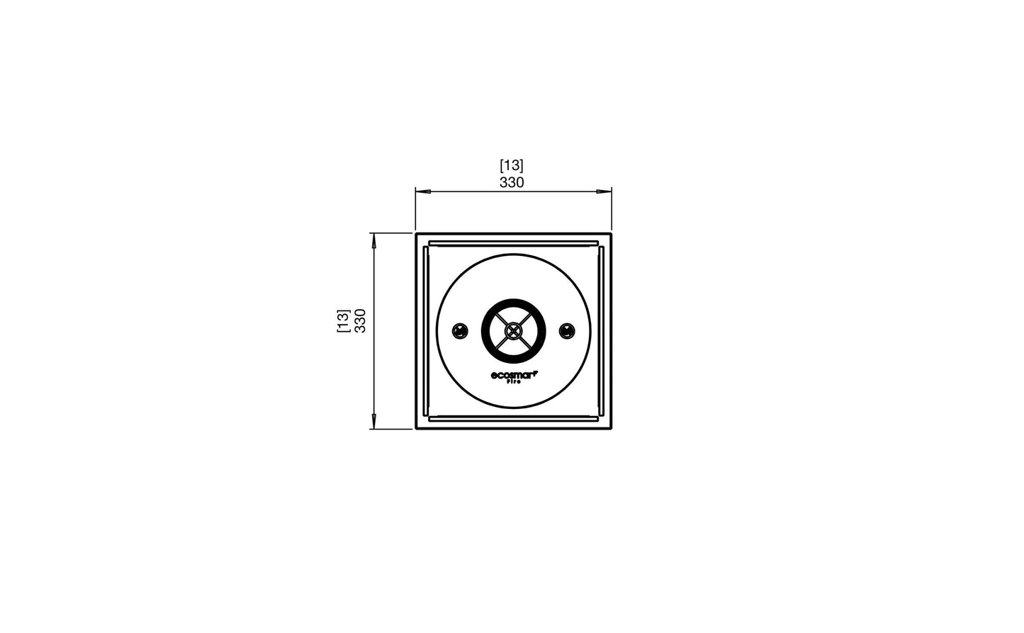 EcoSmart Fire Mini T Designer Fireplace