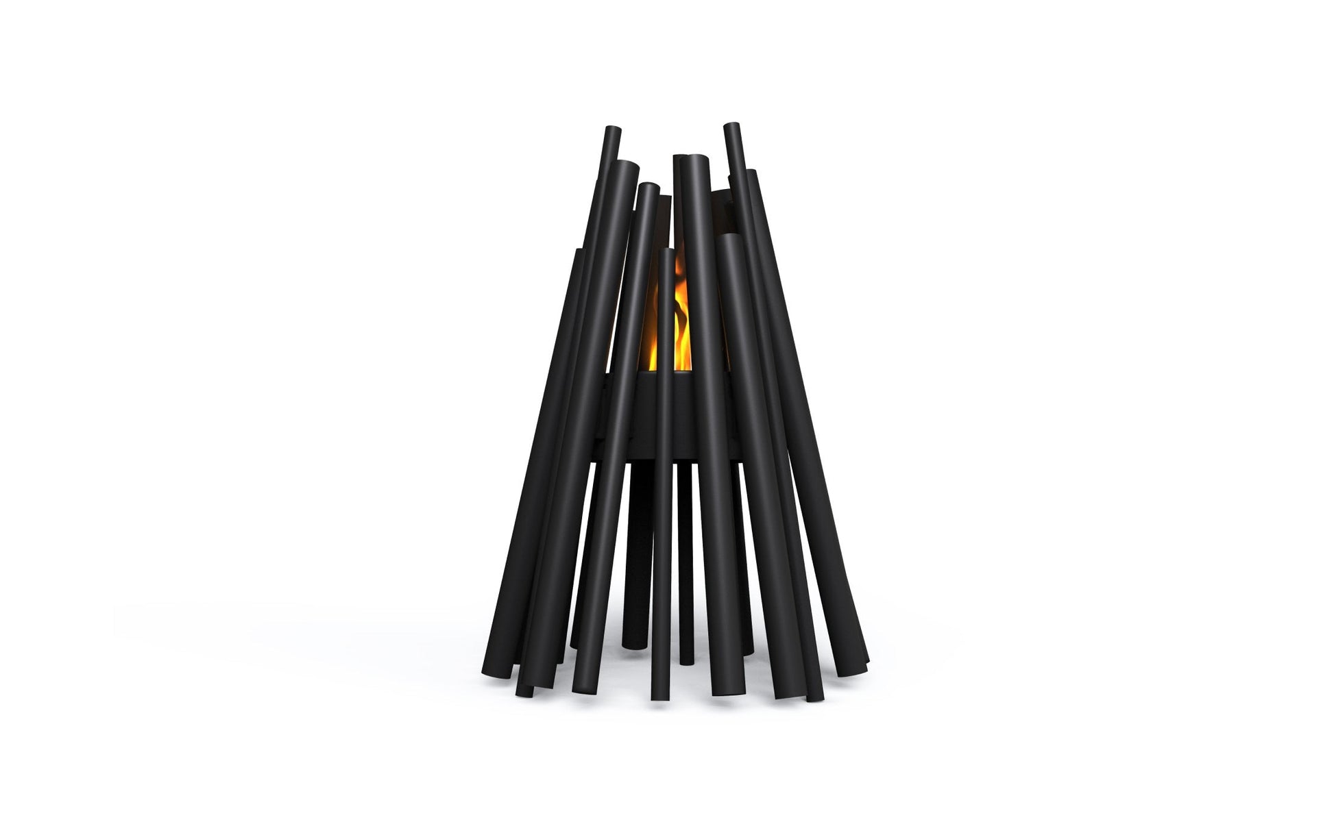 EcoSmart Fire Stix 8 Portable Fire Pit Black
