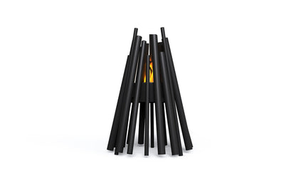 EcoSmart Fire Stix 8 Portable Fire Pit Black