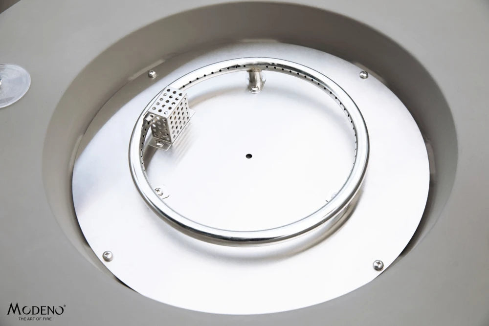 Elementi Tramore Gas Fire Pit Table | Light Grey