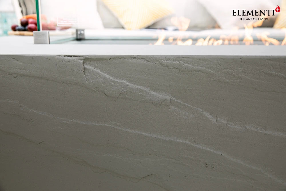 Elementi Meteora Gas Fire Pit Table | Space Grey