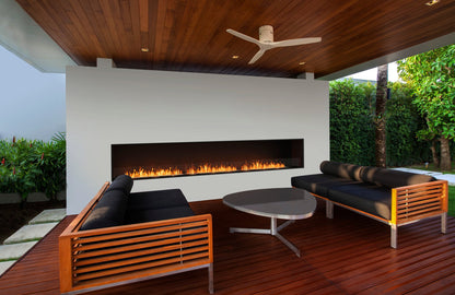 EcoSmart Fire Flex 158SS Fireplace Insert lifestyle render (CGI, no real installation photography exists for this size)