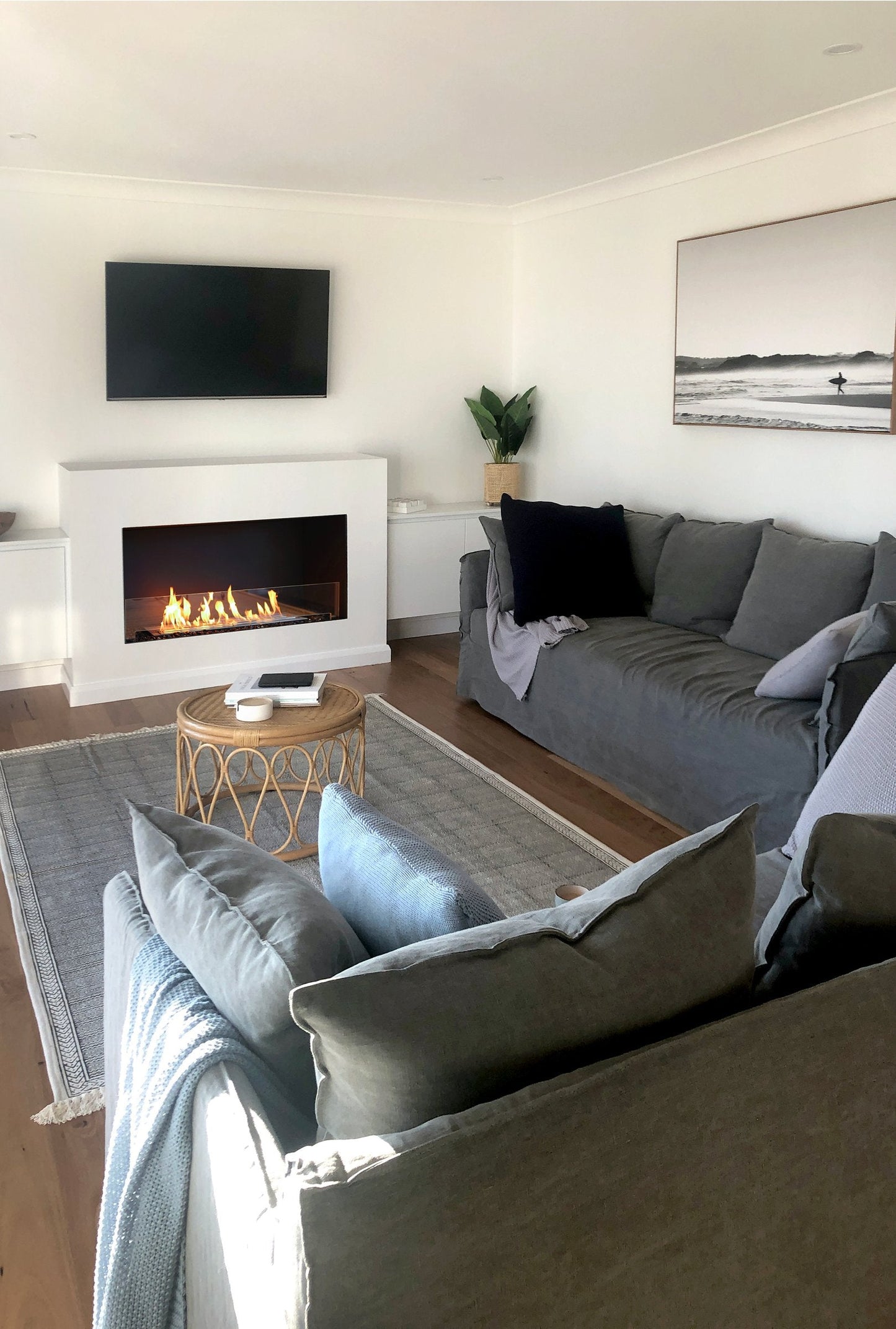 EcoSmart Fire Flex 50SS Fireplace Insert lifestyle