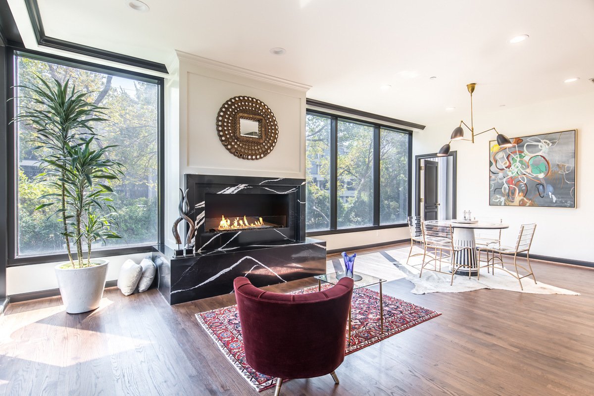 EcoSmart Fire Flex 50SS Fireplace Insert lifestyle