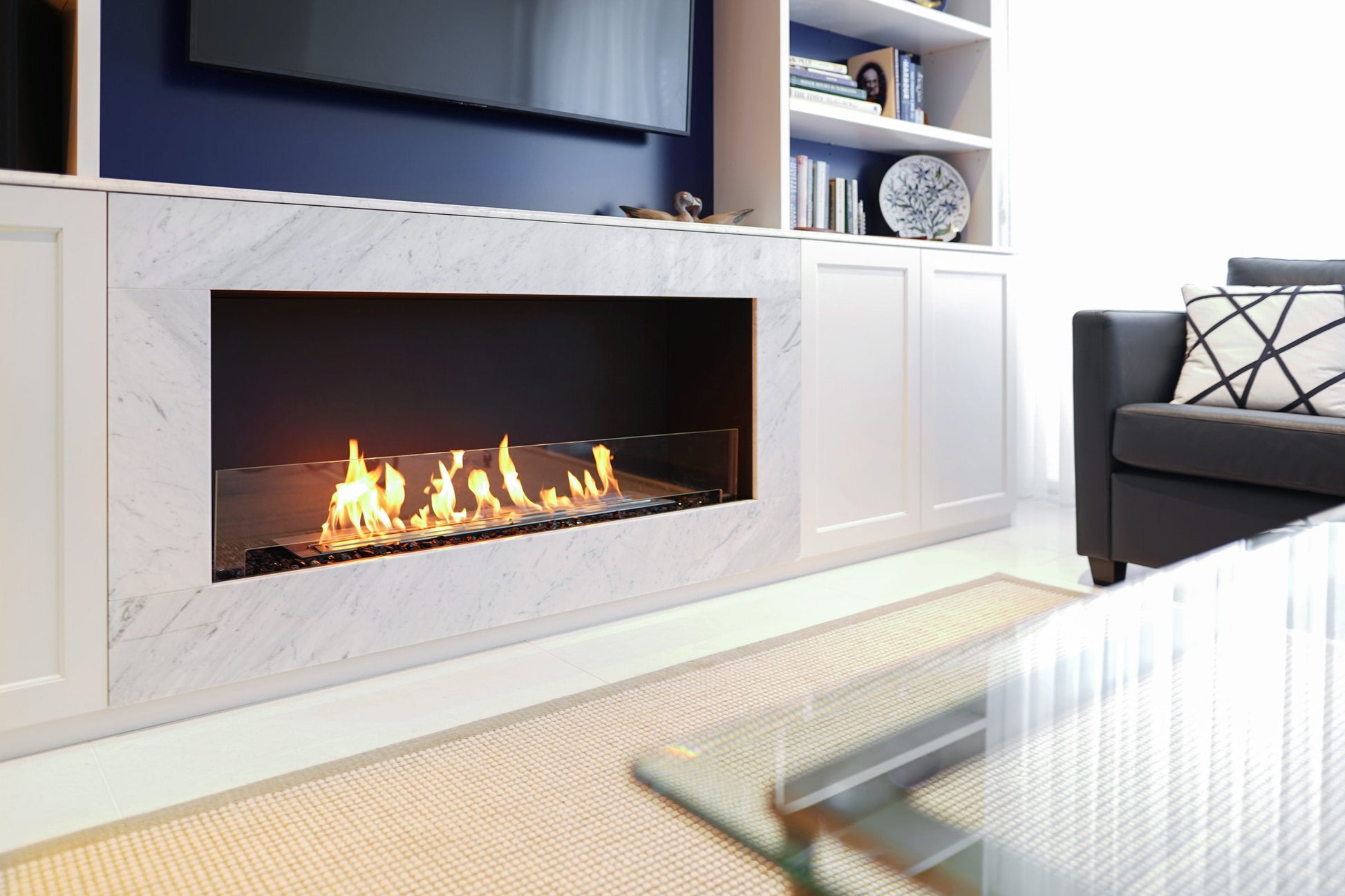 EcoSmart Fire Flex 50SS Fireplace Insert lifestyle