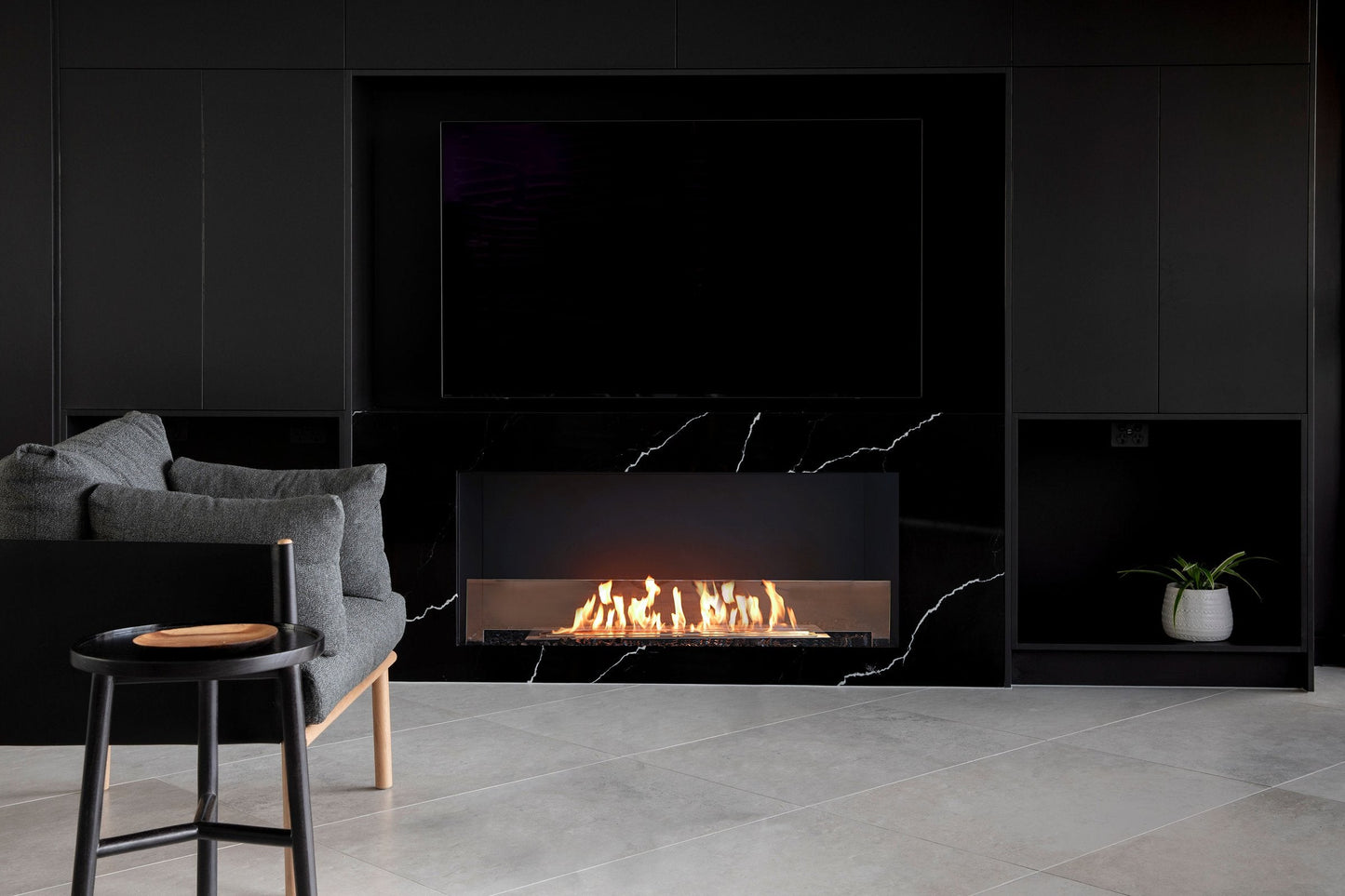 EcoSmart Fire Flex 50SS Fireplace Insert lifestyle