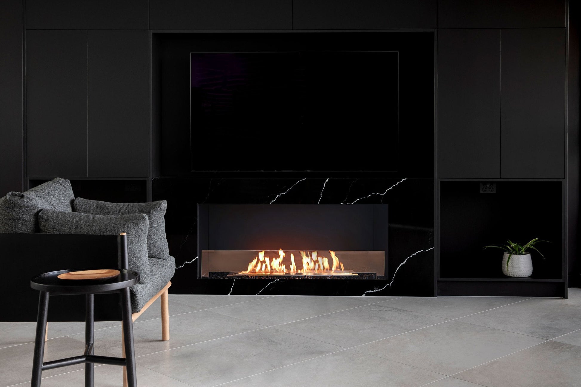 EcoSmart Fire Flex 50SS Fireplace Insert lifestyle