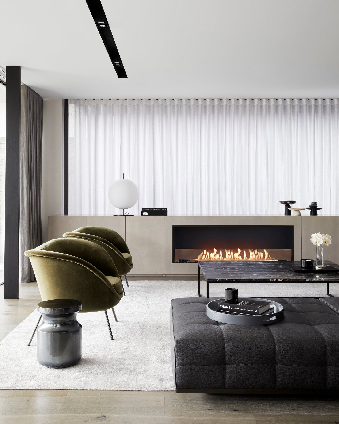 EcoSmart Fire Flex 68SS Fireplace Insert lifestyle