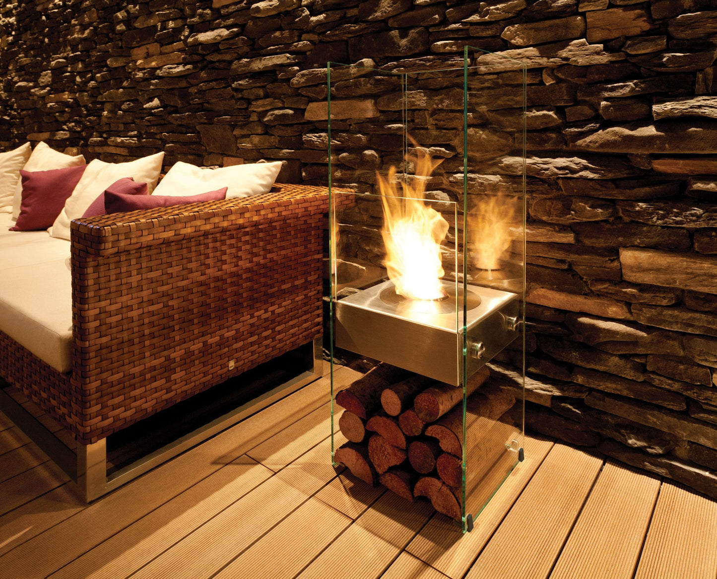 EcoSmart Fire Ghost Designer Fireplace