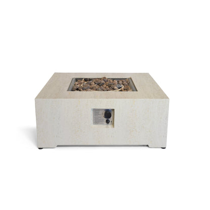 Happy Cocooning Estate Square 88 Fire Pit Table