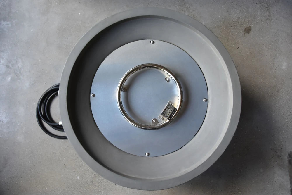 Elementi Nantucket Gas Fire Bowl | Light Grey