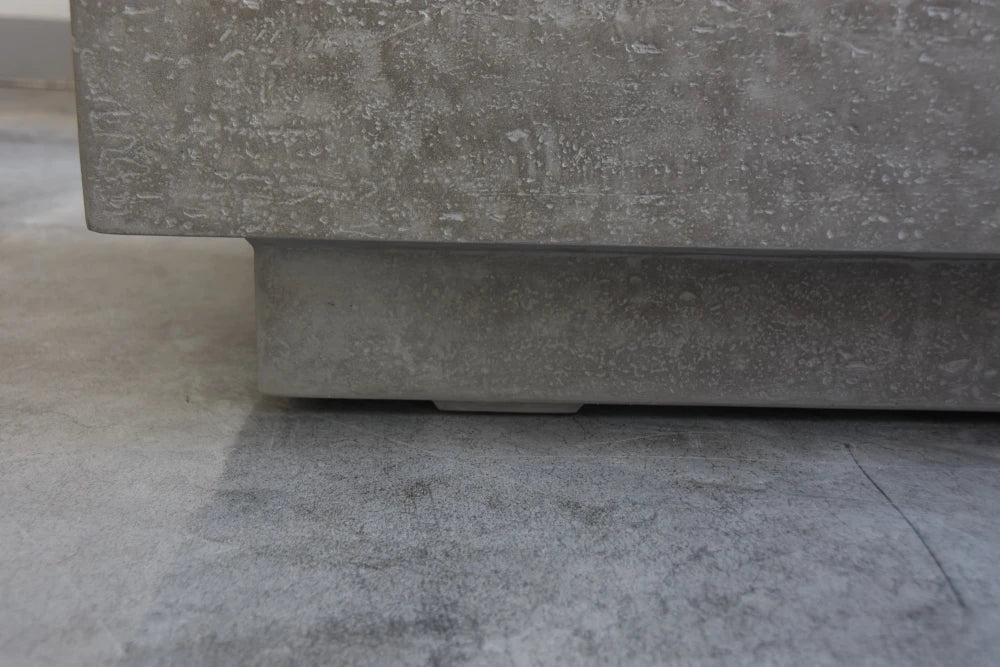 Elementi Kingsale Gas Fire Pit Table | Light Grey