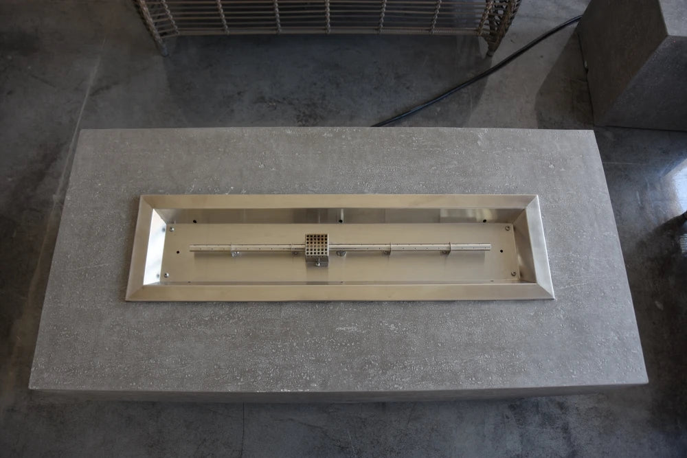 Elementi Kingsale Gas Fire Pit Table | Light Grey