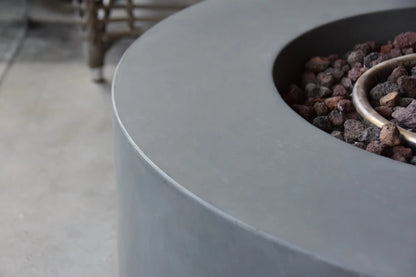 Elementi Tramore Gas Fire Pit Table | Light Grey