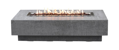 Elementi Hampton Gas Fire Pit Table | Light Grey