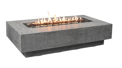 Elementi Hampton Gas Fire Pit Table | Light Grey