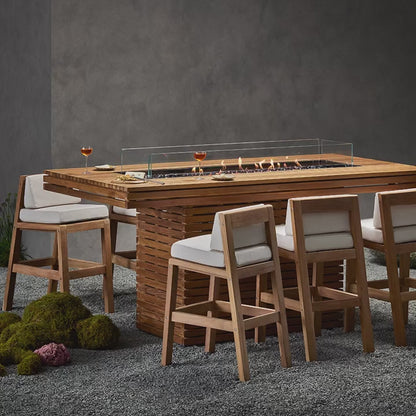 EcoSmart Fire Gin 90 Bar Fire Pit Table video